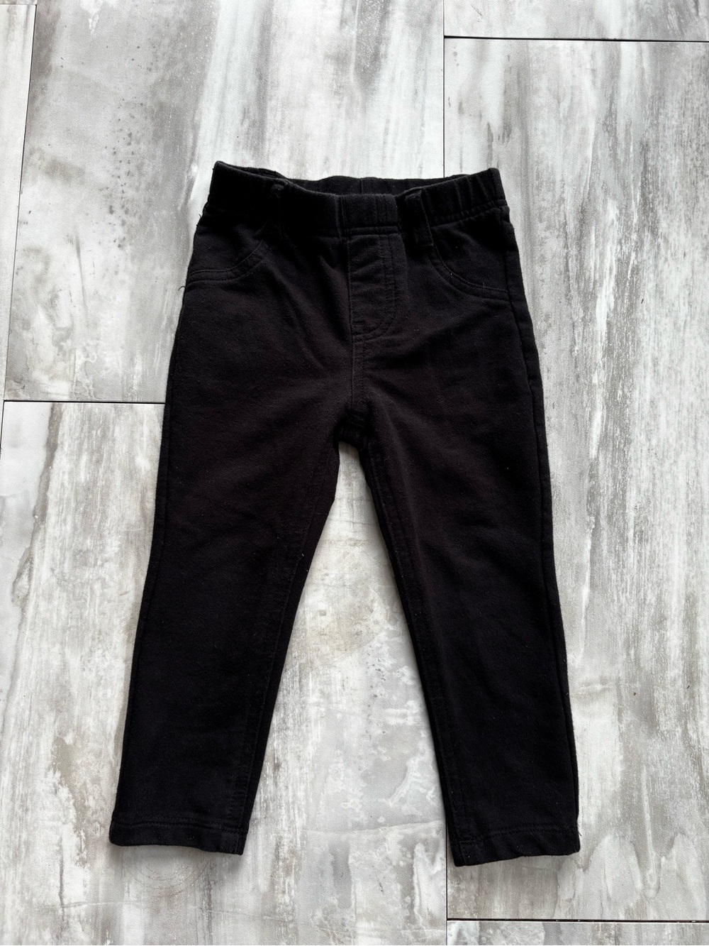 Garanimals Girl’s 2T Black Jeggings Long Pants Casual Neutral Kidcore Toddler